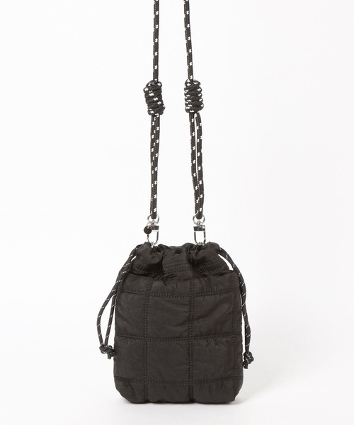 niko and...（ニコアンド）の「オリジナルキルト巾着ショルダーバッグ（ショルダーバッグ・レディース・ブラウン/レッド/アイボリー/ブラック/イエロー/その他1/ホワイト系その他/グリーン/ライトブルー/ブラック系その他・0）」の13枚目の写真