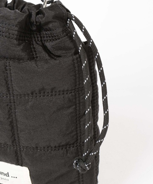 niko and...（ニコアンド）の「オリジナルキルト巾着ショルダーバッグ（ショルダーバッグ・レディース・ブラウン/レッド/アイボリー/ブラック/イエロー/その他1/ホワイト系その他/グリーン/ライトブルー/ブラック系その他・0）」の22枚目の写真