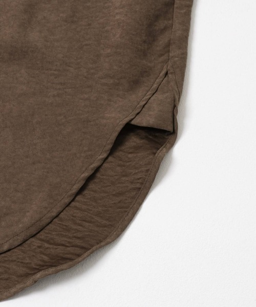 SENSE OF PLACE by URBAN RESEARCH（センスオブプレイスバイアーバンリサーチ）の「ポケットツキワイドスリーブシャツ（シャツ/ブラウス・レディース・ブラウン/キャメル/インディゴブルー・ONE）」の9枚目の写真