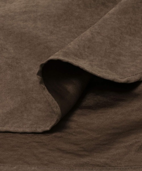 SENSE OF PLACE by URBAN RESEARCH（センスオブプレイスバイアーバンリサーチ）の「ポケットツキワイドスリーブシャツ（シャツ/ブラウス・レディース・ブラウン/キャメル/インディゴブルー・ONE）」の11枚目の写真