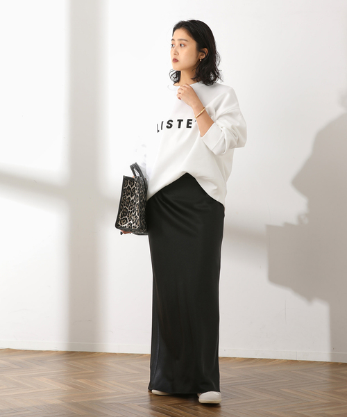 journal standard L'essage（ジャーナルスタンダードレサージュ）の「【別注】POET MEETS DUBWISE LISTENスウェット（スウェット・レディース・ホワイト/ブラック/グレー・FREE）」の20枚目の写真