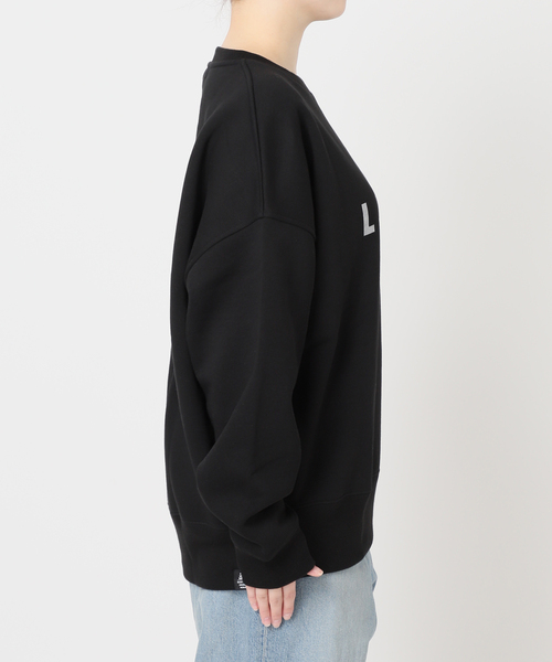 journal standard L'essage（ジャーナルスタンダードレサージュ）の「【別注】POET MEETS DUBWISE LISTENスウェット（スウェット・レディース・ホワイト/ブラック/グレー・FREE）」の18枚目の写真