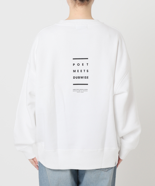 journal standard L'essage（ジャーナルスタンダードレサージュ）の「【別注】POET MEETS DUBWISE LISTENスウェット（スウェット・レディース・ホワイト/ブラック/グレー・FREE）」の13枚目の写真