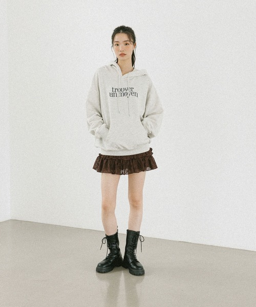 Heather（ヘザー）の「レース切り替えフリルミニスカート　590759（スカート・レディース・ブラック/オフホワイト/ブラウン・S/M）」の14枚目の写真