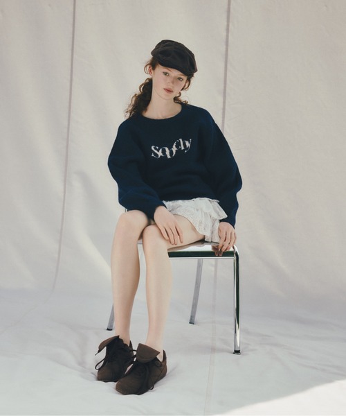 Heather（ヘザー）の「レース切り替えフリルミニスカート　590759（スカート・レディース・ブラック/オフホワイト/ブラウン・S/M）」の16枚目の写真