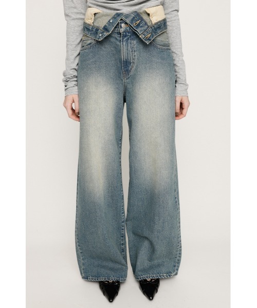 SLY LAYERED STRAIGHT パンツ　 サイズ1 SLY | LAYERED STRAIGHT パンツ (ストレート ) |SHEL'TTER WEBSTORE
