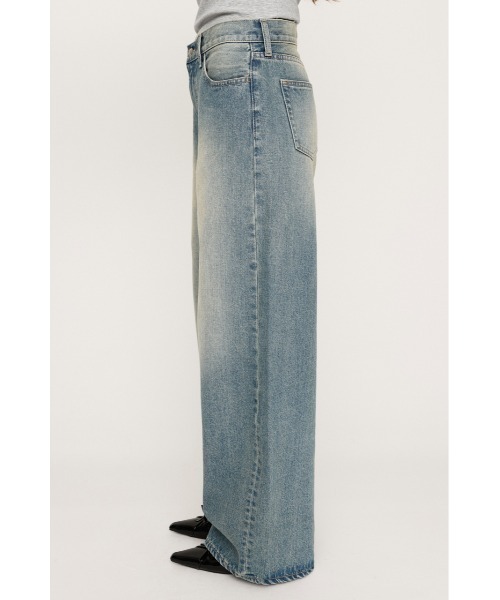 2025AW】LAYERED STRAIGHT DENIM PT レイヤード ストレート
