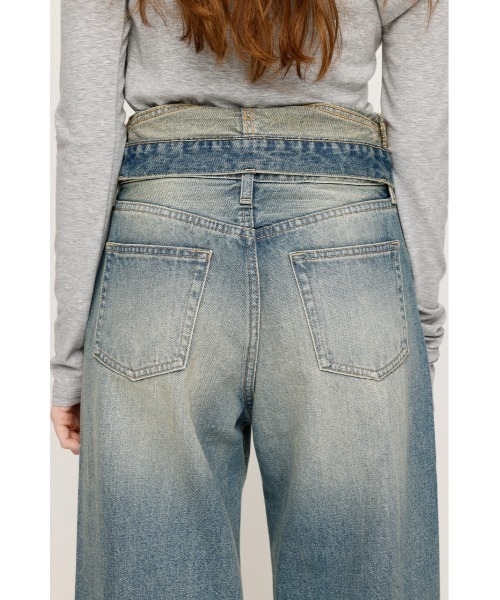 新品タグ付き。SLY LAYERED STRAIGHT パンツ SLY | LAYERED STRAIGHT パンツ (ストレート ) |SHEL'TTER WEBSTORE
