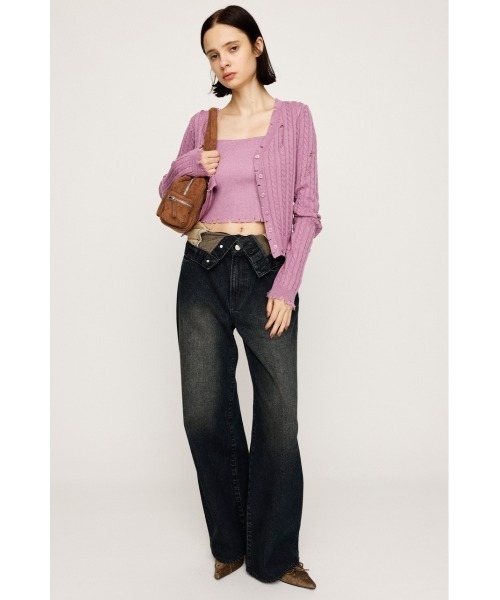 SLY LAYERED STRAIGHT パンツ　 サイズ1 SLY | LAYERED STRAIGHT パンツ (ストレート ) |SHEL'TTER WEBSTORE
