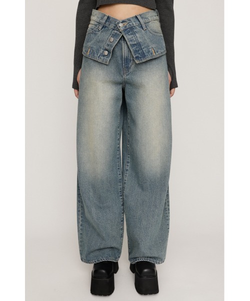 新品タグ付き。SLY LAYERED STRAIGHT パンツ SLY | LAYERED STRAIGHT パンツ (ストレート ) |SHEL'TTER WEBSTORE