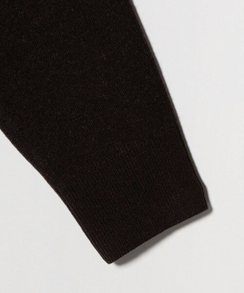 St.Johns 3rd club(セントジョンズサードクラブ)の「<ST.JOHNS 3RD CLUB>スウェットライク カーディガン CT< Select by EMMEL REFINES >(カーディガン/ボレロ・レディース・ダークブラウン・FREE)」の4枚目の写真