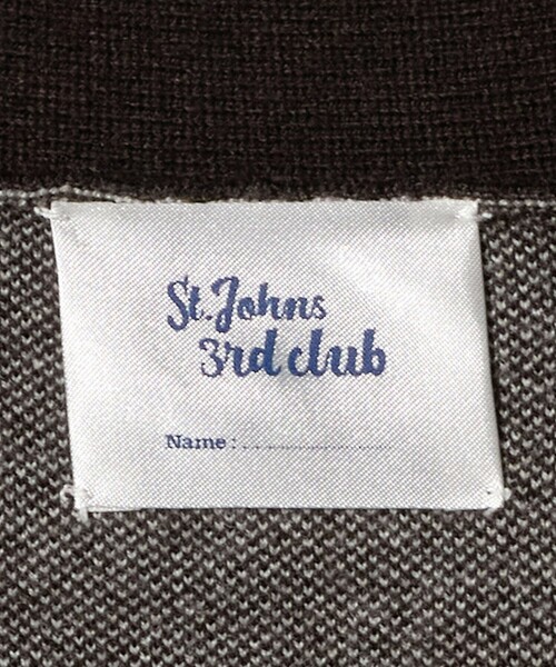 St.Johns 3rd club(セントジョンズサードクラブ)の「<ST.JOHNS 3RD CLUB>スウェットライク カーディガン CT< Select by EMMEL REFINES >(カーディガン/ボレロ・レディース・ダークブラウン・FREE)」の9枚目の写真