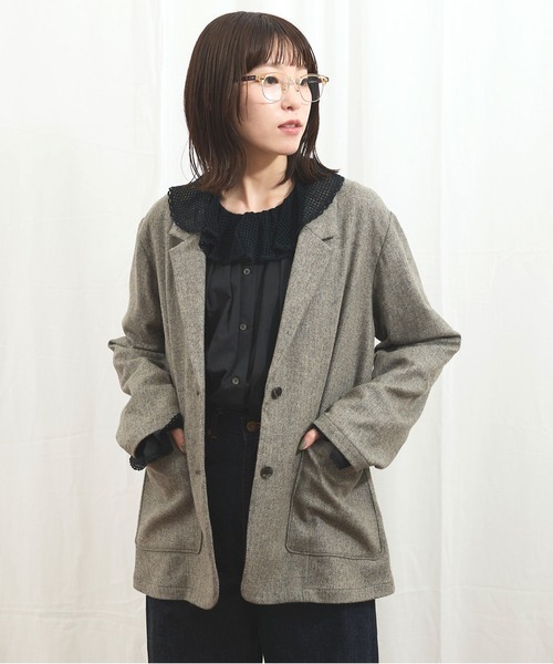 _WOOL TWEED jacket（テーラードジャケット）｜fig London（フィグ