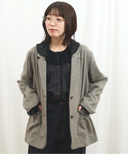 _WOOL TWEED jacket（テーラードジャケット）｜fig London（フィグ