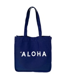 HALEIWA アロハプリントトート Lサイズ