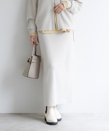 Elura | 毛玉しらずリブナロースカート/571790(スカート)