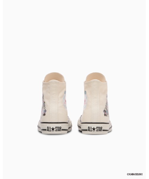CONVERSE ALL STAR（コンバースオールスター）の「ALL STAR KM HI / KAWAISOUNI! / オールスター　ＫＭ　ＨＩ　／　可哀想に！（スニーカー・レディース・オフホワイト・4.5/4/3.5/3/5.5/5）」の5枚目の写真