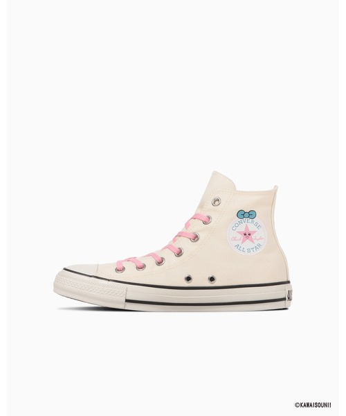 CONVERSE ALL STAR（コンバースオールスター）の「ALL STAR KM HI / KAWAISOUNI! / オールスター　ＫＭ　ＨＩ　／　可哀想に！（スニーカー・レディース・オフホワイト・4.5/4/3.5/3/5.5/5）」の10枚目の写真