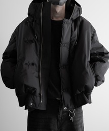 RUUBON（ルーボン）の「【RUUBON】padded hooded kung fu jacket / パデッド フーデッド カンフー ジャケット（ブルゾン・レディース）」