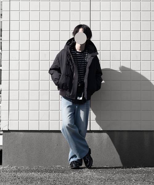 RUUBON(ルーボン)の「【RUUBON】padded hooded kung fu jacket / パデッド フーデッド カンフー ジャケット(ブルゾン・メンズ・ブラック・L/M/S)」の13枚目の写真