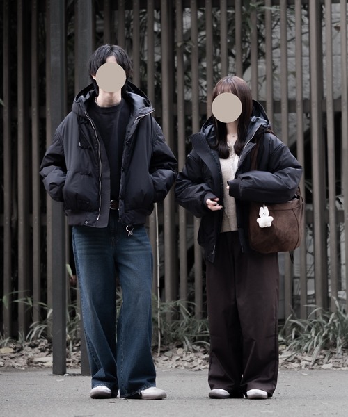 RUUBON(ルーボン)の「【RUUBON】padded hooded kung fu jacket / パデッド フーデッド カンフー ジャケット(ブルゾン・メンズ・ブラック・L/M/S)」の20枚目の写真