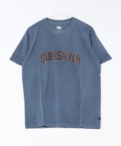 Quiksilver(クイックシルバー)の「SCHOLAR SHIP ST /クイックシルバーロゴフロントプリント半袖Tシャツ(Tシャツ/カットソー・メンズ・ホワイト/カーキ/ネイビー・LARGE/MEDIUM/X-LARGE)」の3枚目の写真