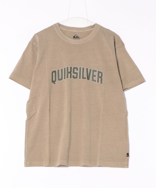 Quiksilver(クイックシルバー)の「SCHOLAR SHIP ST /クイックシルバーロゴフロントプリント半袖Tシャツ(Tシャツ/カットソー・メンズ・ホワイト/カーキ/ネイビー・LARGE/MEDIUM/X-LARGE)」の2枚目の写真