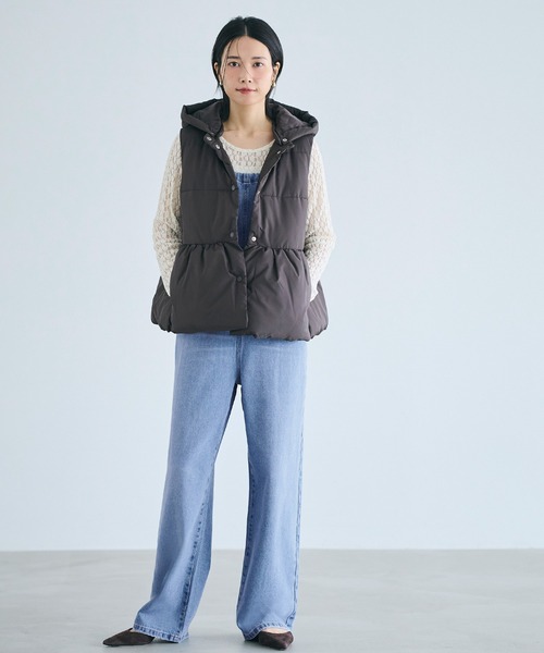 coca（coca）（コカ）の「【WEB限定セール】デニムサロペット（サロペット/オーバーオール・レディース・ライトブルー・M/L）」の8枚目の写真