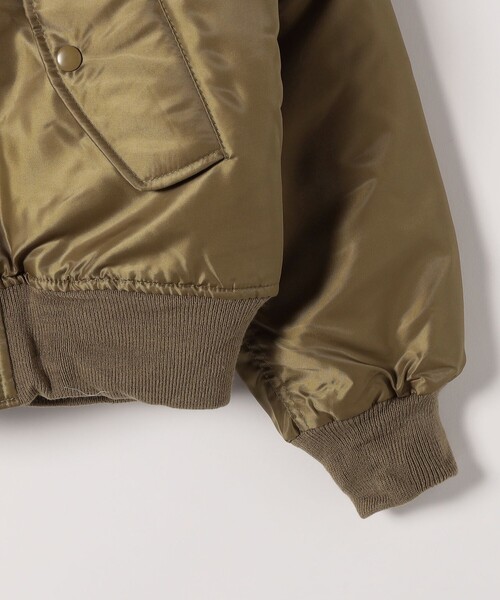 ROTHCO（ロスコ）の「ROTHCO: MA-1 フライト ジャケット（その他アウター・レディース・ブラック/カーキ・ONE SIZE）」の5枚目の写真