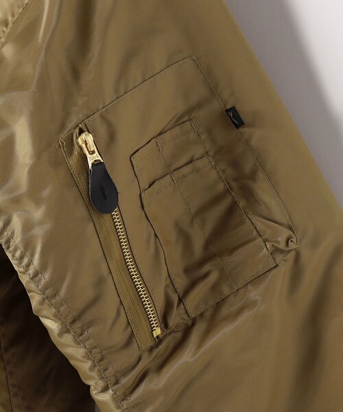 ROTHCO（ロスコ）の「ROTHCO: MA-1 フライト ジャケット（その他アウター・レディース・ブラック/カーキ・ONE SIZE）」の7枚目の写真