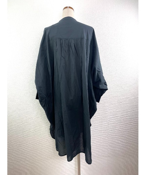 Rydia(リディア)の「オーバーサイズワンピースブラウス(シャツ/ブラウス・レディース・スミクロ/ベージュ/カーキ・M)」の5枚目の写真