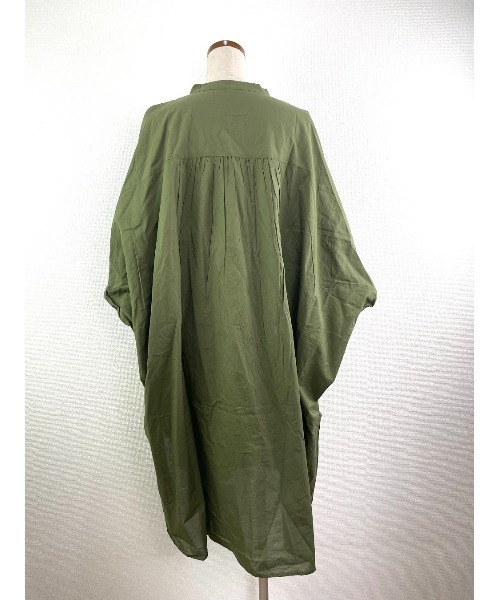 Rydia(リディア)の「オーバーサイズワンピースブラウス(シャツ/ブラウス・レディース・スミクロ/ベージュ/カーキ・M)」の15枚目の写真
