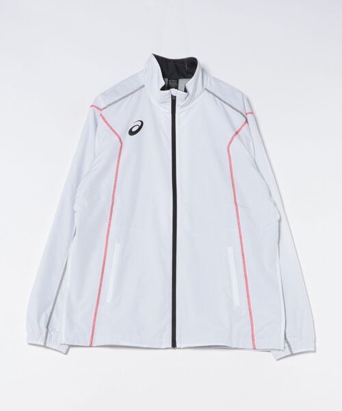 ASICS（アシックス）の「《ASICS》ｳﾗﾄﾘｺｯﾄﾌﾞﾚｰｶｰｼﾞｬｹｯﾄ（その他アウター・メンズ・ホワイト/ネイビー/ブラック・S/M/L/XL）」の2枚目の写真