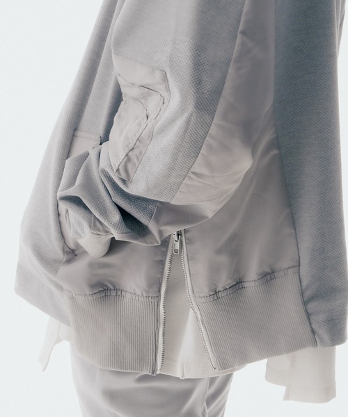 Maison ULA（メゾンウラ）の「【Maison ULA】メッシュカーディガン（カーディガン/ボレロ・メンズ・ブラック/グレー・1/2）」の15枚目の写真