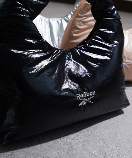 Reebok（リーボック）の「REEBOK バテッドミニトートバッグ（トートバッグ・レディース・ピンク/ブラック/シルバー・FREE）」の4枚目の写真