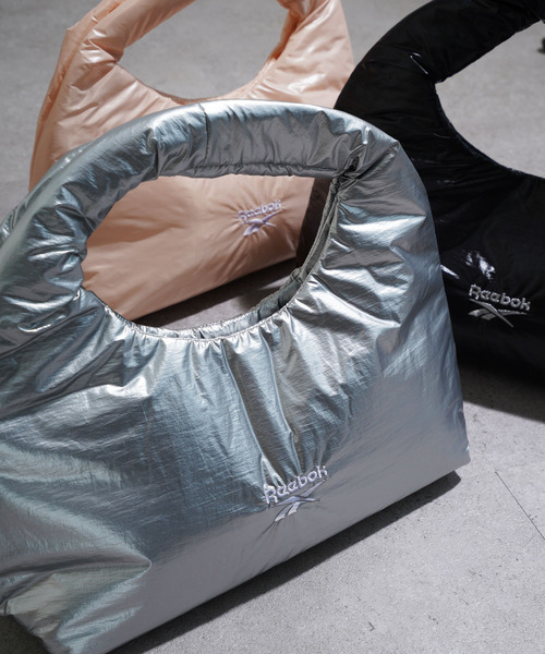Reebok（リーボック）の「REEBOK バテッドミニトートバッグ（トートバッグ・レディース・ピンク/ブラック/シルバー・FREE）」の5枚目の写真