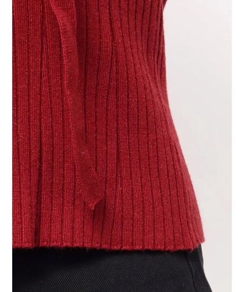 EVRIS(エヴリス)の「チョーカーオフショルニットトップス(ニット/セーター・レディース・ブラック/グリーン/レッド・FREE)」の15枚目の写真