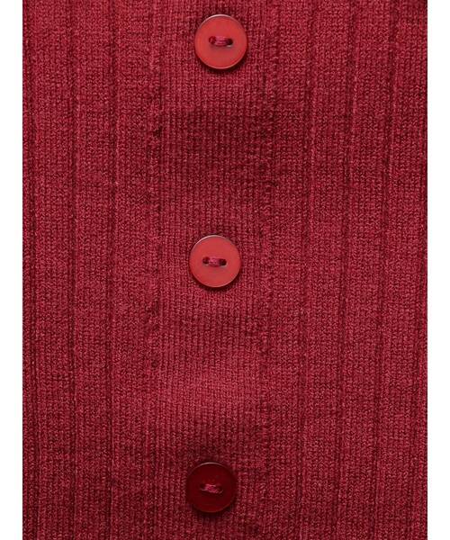 EVRIS(エヴリス)の「チョーカーオフショルニットトップス(ニット/セーター・レディース・ブラック/グリーン/レッド・FREE)」の8枚目の写真