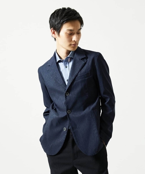 【ストレッチ/撥水機能】COMFUN CLOTH (コンファンクロス)／コンバーチブルジャケット