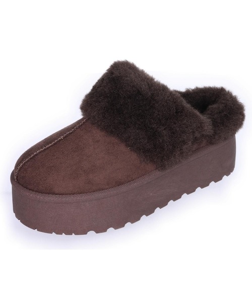 ANAP（アナップ）の「ファーバンド厚底スリッポン（スリッポン・レディース・ライトベージュ/ブラウン・S/LL/L/M）」の14枚目の写真