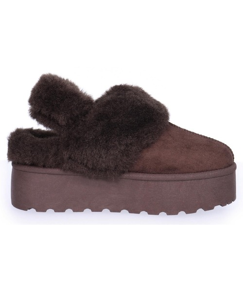 ANAP（アナップ）の「ファーバンド厚底スリッポン（スリッポン・レディース・ライトベージュ/ブラウン・S/LL/L/M）」の16枚目の写真