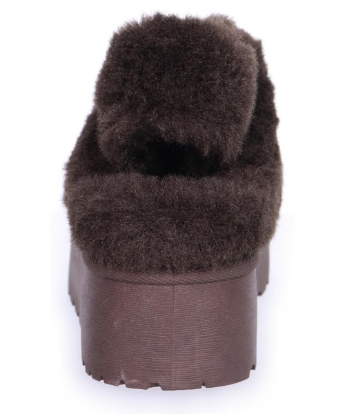 ANAP（アナップ）の「ファーバンド厚底スリッポン（スリッポン・レディース・ライトベージュ/ブラウン・S/LL/L/M）」の18枚目の写真