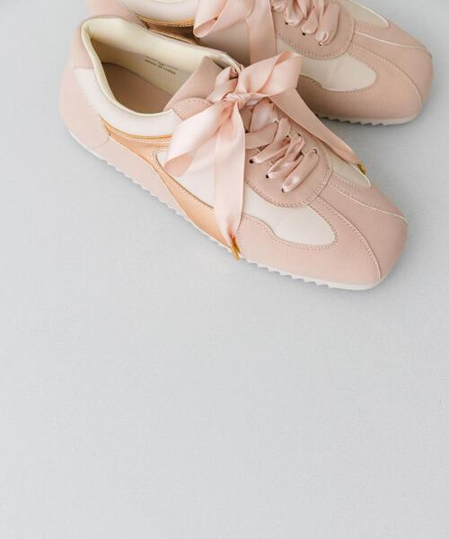 RODE SKO（ロデスコ）の「2WAYリボンスニーカー（スニーカー・レディース・グレー/ピンク/ブラウン系その他・38/36/37）」の18枚目の写真