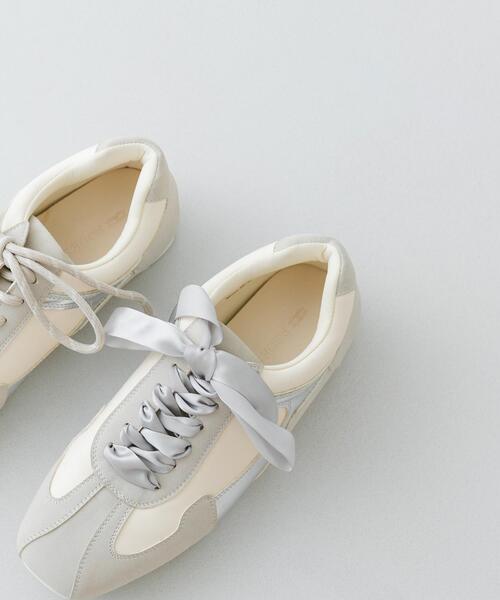 RODE SKO（ロデスコ）の「2WAYリボンスニーカー（スニーカー・レディース・グレー/ピンク/ブラウン系その他・38/36/37）」の5枚目の写真