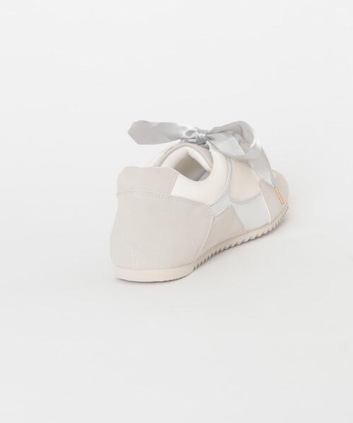 RODE SKO（ロデスコ）の「2WAYリボンスニーカー（スニーカー・レディース・グレー/ピンク/ブラウン系その他・38/36/37）」の9枚目の写真