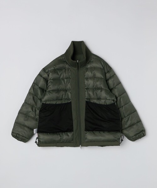 SHIPS（シップス）の「SHIPS: THERMOLITE(R) パデッド リブ ジャケット（その他アウター・メンズ・ネイビー/ブラック/オリーブ・SMALL/MEDIUM/LARGE/X-LARGE）」の15枚目の写真