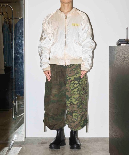 Les Six(レ・シス)の「Orthodox Rebel Souvenir Jacket(スカジャン・メンズ・ブラック/ブルー・M)」の7枚目の写真