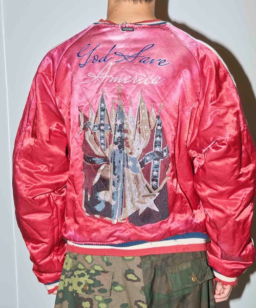 Les Six（レ・シス）の「Orthodox Rebel Souvenir Jacket（スカジャン