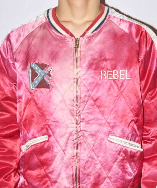 Les Six(レ・シス)の「Orthodox Rebel Souvenir Jacket(スカジャン・メンズ・ブラック/ブルー・M)」の16枚目の写真