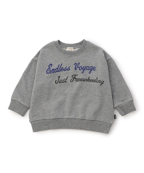 F.O.KIDS（エフオーキッズ）の「F.O.KIDS/エフオーキッズ カラバリグラフィック クルーネックトレーナー キャラクター（スウェット・キッズ・パープル/グレー/オフホワイト/サックスブルー/ピンク/イエロー/グリーン/その他/ラベンダー・140/150/160）」の3枚目の写真